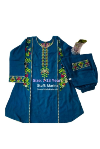 Winter Dress 2 Pieces for 7-13 Years